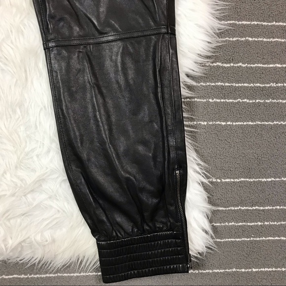 J Brand Arjun genuine leather joggers - Picture 7 of 11